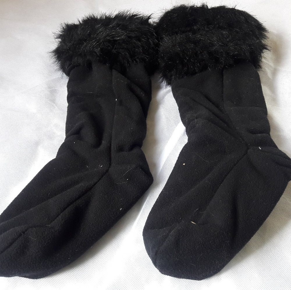 NWT Steve Madden Black Boot Liner